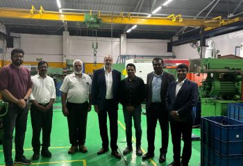 Engel Machine Rep’s visit to Seven Seas for New Machines